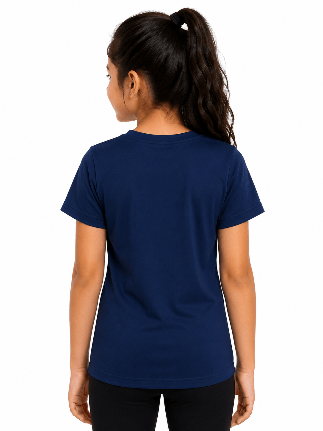 Sports Dry Fit Navy Blue shirt Wish - OneSports - dubai