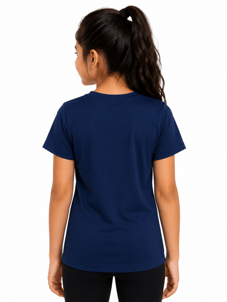 Sports Dry Fit Navy Blue shirt Wish - OneSports - dubai