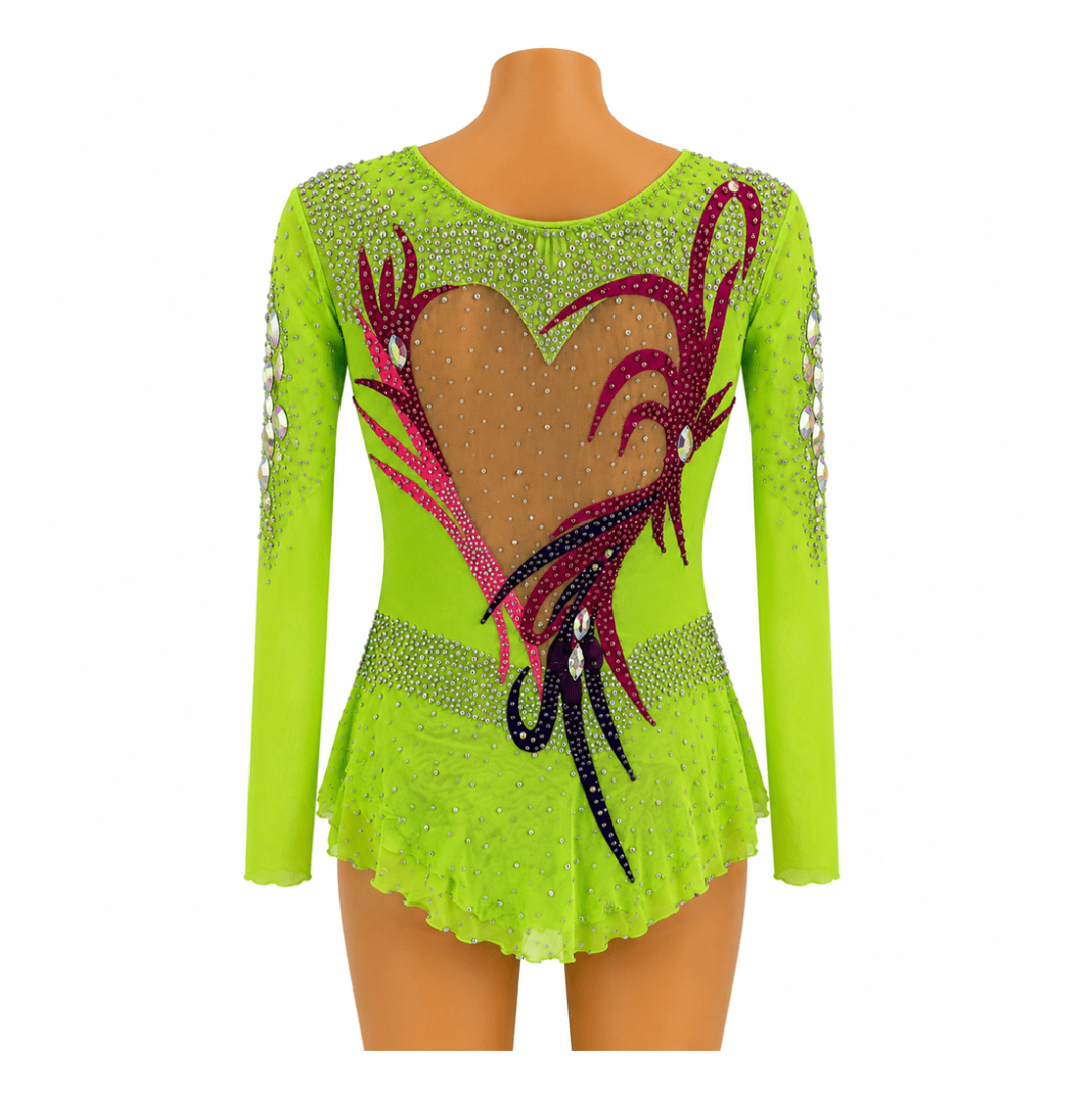 130-135 cm Competition Leotard Verdia - OneSports - dubai