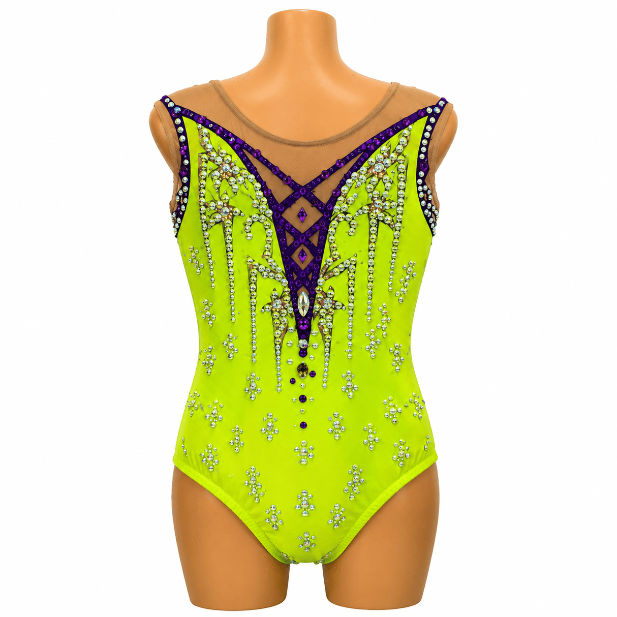 150-155 cm Competition Leotard Storm - OneSports - dubai