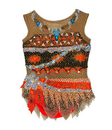 120-125 cm Competition Leotard Moana - OneSports - dubai