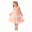 Kids Ballet Tulle Dress Powder Mix - OneSports - dubai