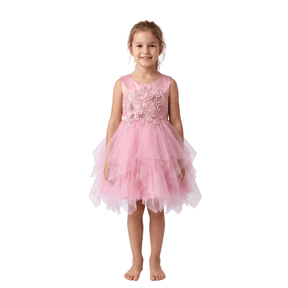 Kids Ballet Tulle Dress old rose - OneSports - dubai