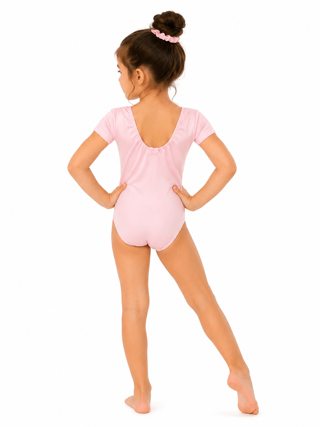 Kids Ballet Dance Leotard Nelly Pink - OneSports - dubai