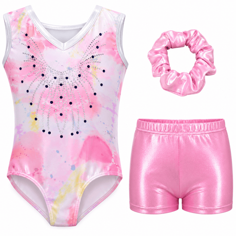 Laen Pink Training Gymnastics Set - OneSports - dubai