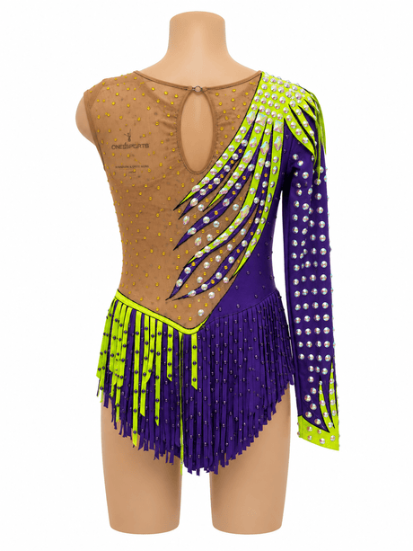 125-130 cm Competition Leotard Trinity - OneSports - dubai