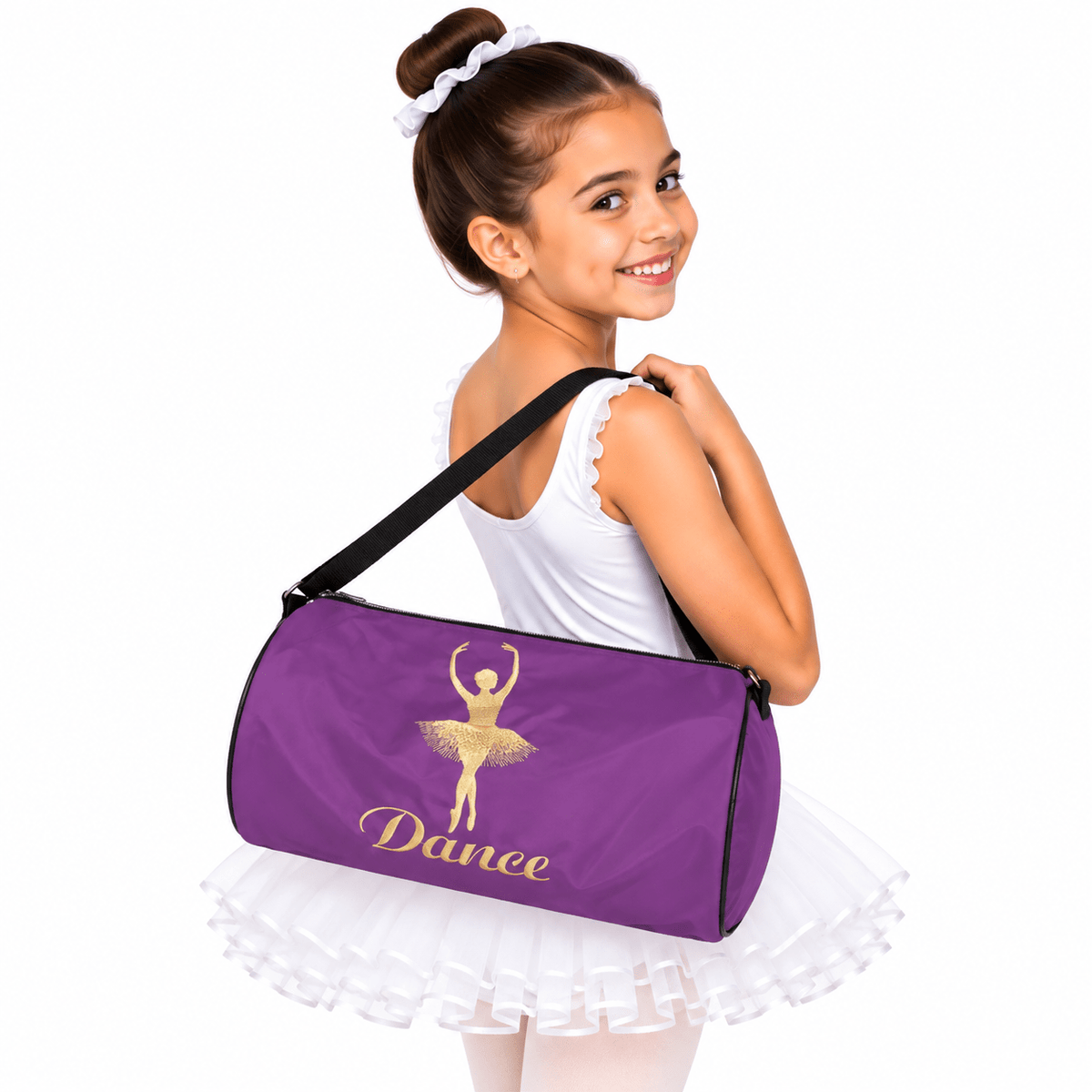 Purple Prima Ballet Dance Bag For Girls - OneSports - dubai
