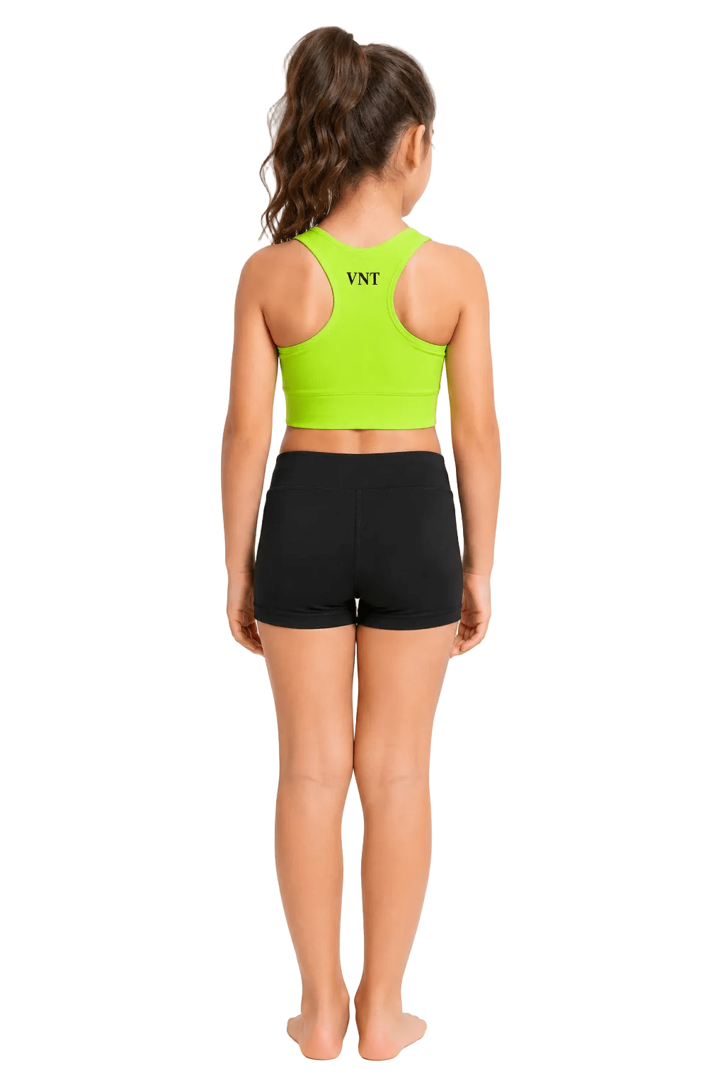 Vnt Professional Training Crop Top Neon Green - OneSports - dubai