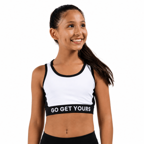 Focus Tight Fit Crop Top Activewear - OneSports - dubai