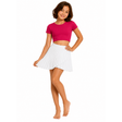 Training Skirt Plisse White For Girls - OneSports - #dubai