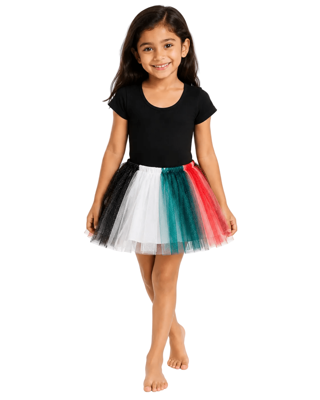 UAE Flag Skirt For Girls - OneSports - dubai