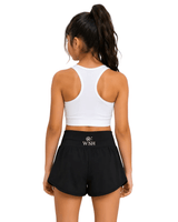 Black Sports Shorts WISH - OneSports - dubai