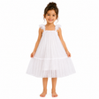 Kids Ballet Tulle Dress White Sparkle - OneSports - #dubai
