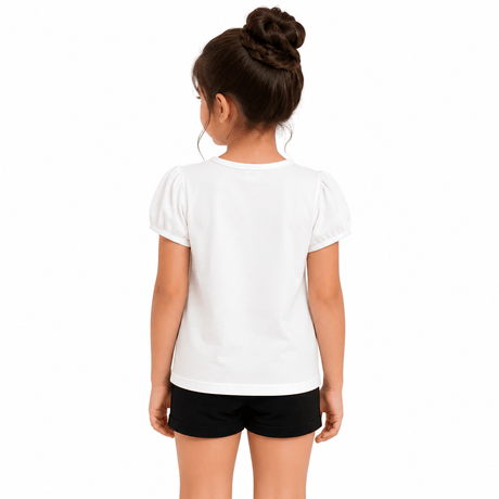 Ballerina White shirt For Girls - OneSports - dubai