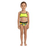 Yellow Girls 3 Piece Swim Set - OneSports - dubai