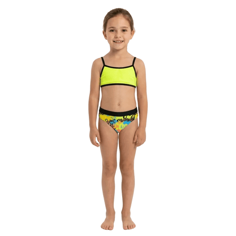 Yellow Girls 3 Piece Swim Set - OneSports - dubai