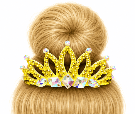 Hairbun Crown Crystal Accessory 507 - OneSports - dubai
