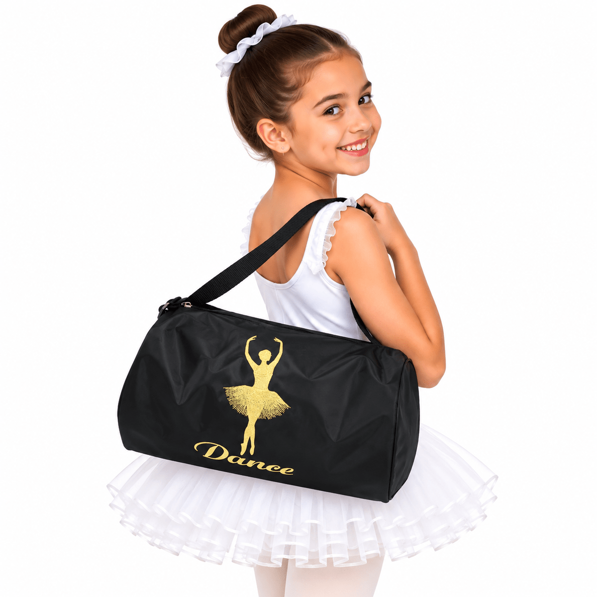 Black Prima Ballet Dance Bag For Girls - OneSports - dubai