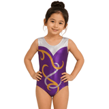 Gymnastics Training Girls Leotard Luxe - OneSports - dubai