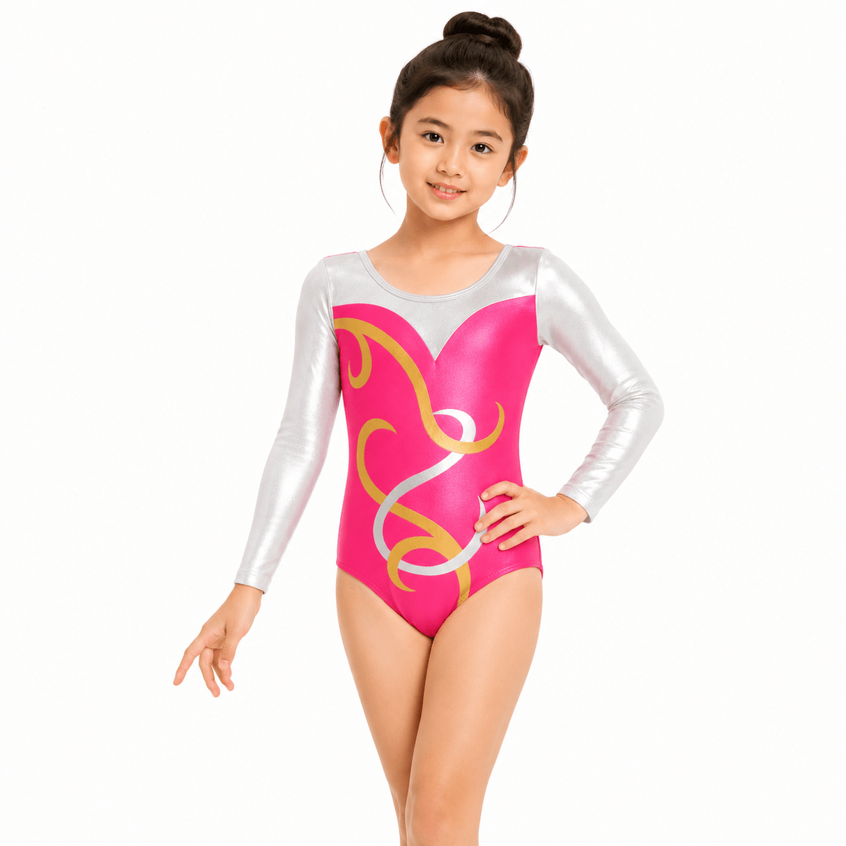 Gymnastics Training Girls Leotard Malone - OneSports - dubai