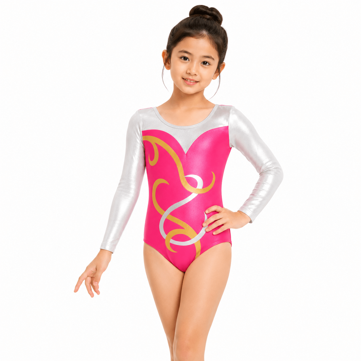 Gymnastics Training Girls Leotard Malone - OneSports - dubai
