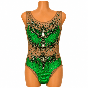 150-155 cm Competition Leotard Melone - OneSports - dubai