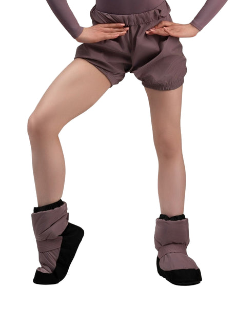 violet warm up boots for ballet and gymnastics by onesports uae