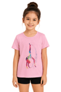 Gymnastics Shirt Pink For Girls - OneSports - dubai