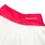 Flow Skort White/Fuchsia