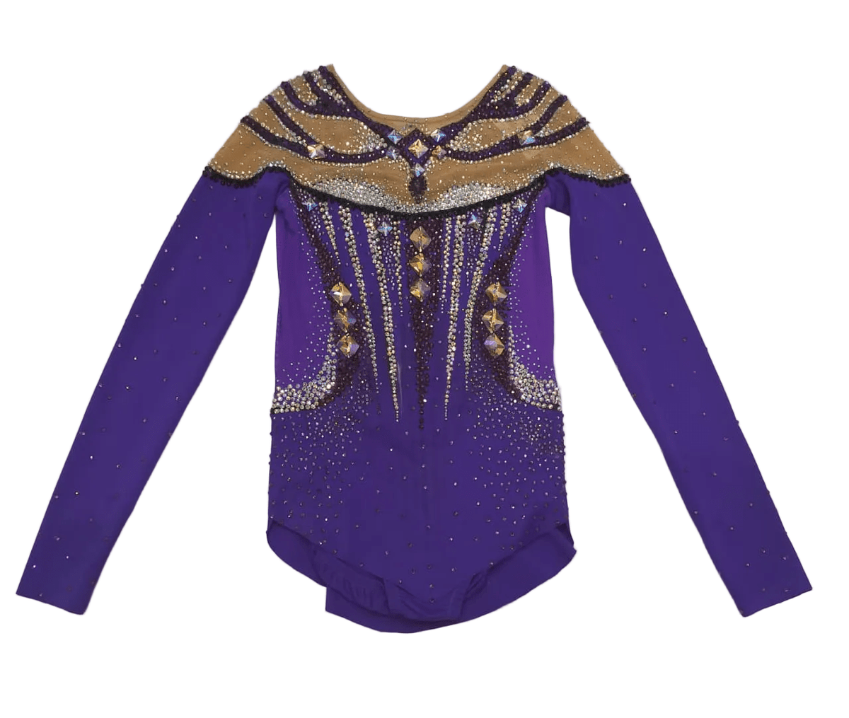145-150 cm Competition Leotard Fond - OneSports - dubai