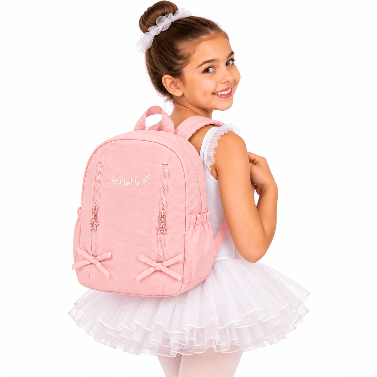 Prima Powder Ballet Dance Backpack For Girls - OneSports - dubai