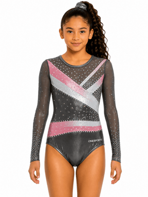 Gymnastics Leotard Prime Infinite Whisper - OneSports - dubai