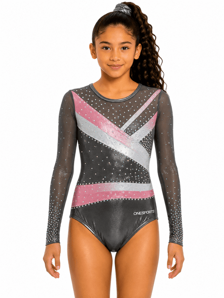 Gymnastics Leotard Prime Infinite Whisper - OneSports - dubai