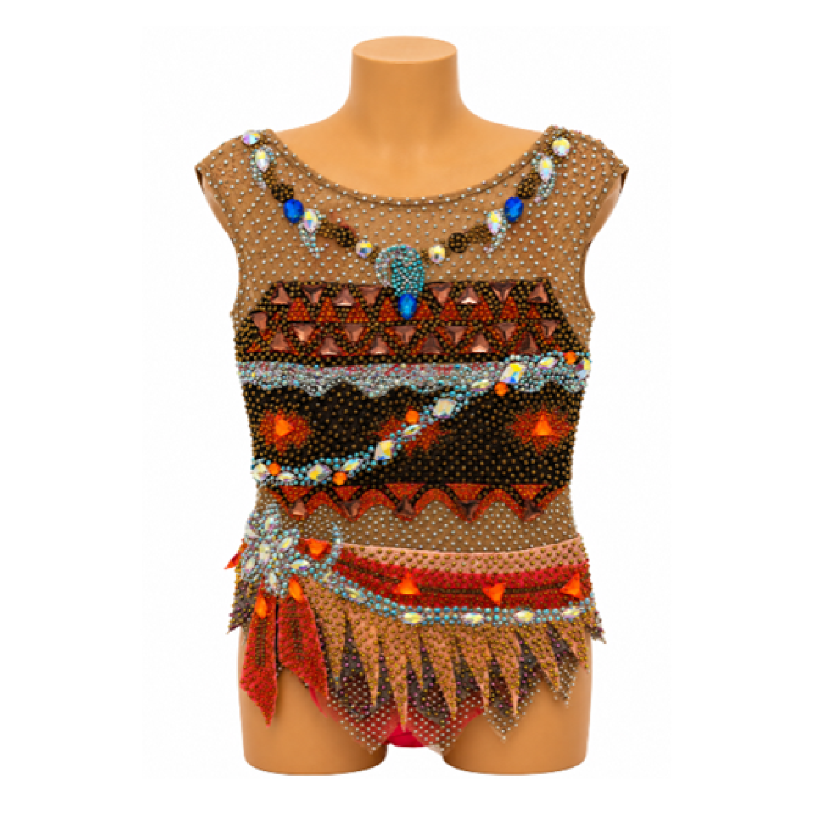 120-125 cm Competition Leotard Moana - OneSports - dubai
