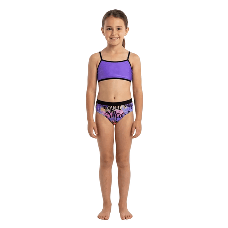Purple Girls 3 Piece Swim Set - OneSports - dubai