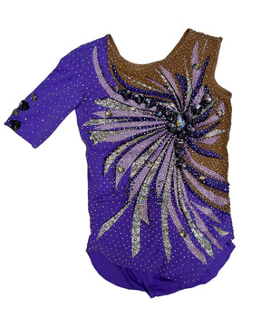 135-140 cm Competition Leotard Memo - OneSports - dubai