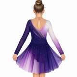 129-140cm Figure Skating Dress Spiral