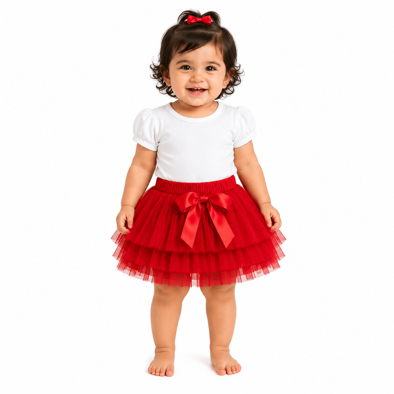 Baby Tutu Skirt Red - OneSports - dubai