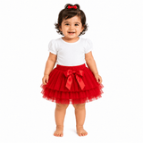 Baby Tutu Skirt Red - OneSports - dubai