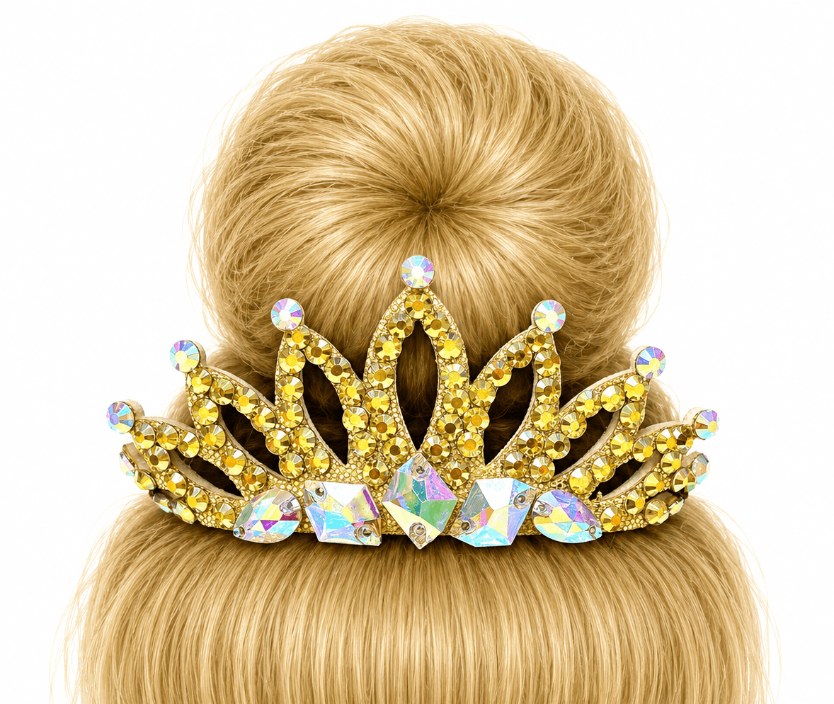 Hairbun Crown Crystal Accessory 505 - OneSports - dubai