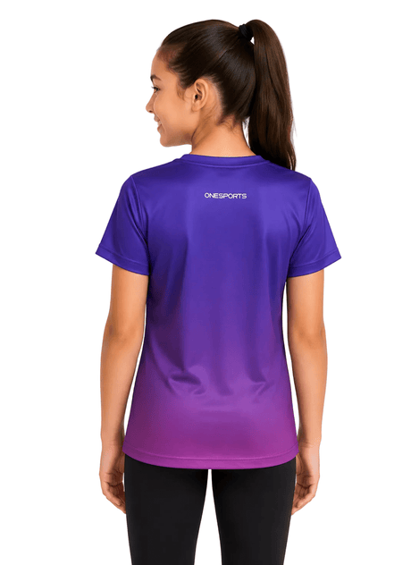 Rhythmic Vibes Shirt for Girls - OneSports - dubai