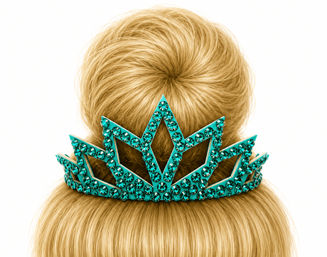 Hairbun Crown Crystal Accessory 508 - OneSports - dubai
