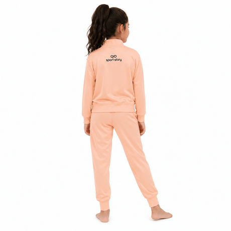 Sports Velvet Daily Set Peach - OneSports - #dubai