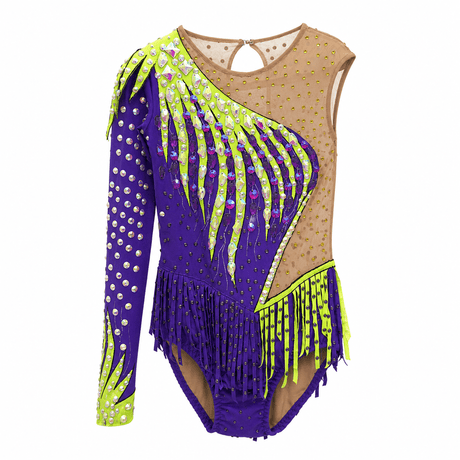 125-130 cm Competition Leotard Trinity - OneSports - dubai