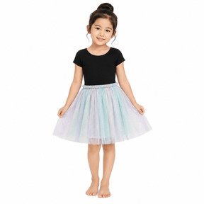 Blue Unicorn Tulle Party Girls Skirt - OneSports - #dubai