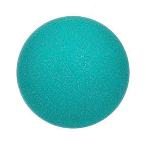 18.5 cm Aquamarine Glitter Rhythmic Gymnastics Ball VNT - OneSports - dubai