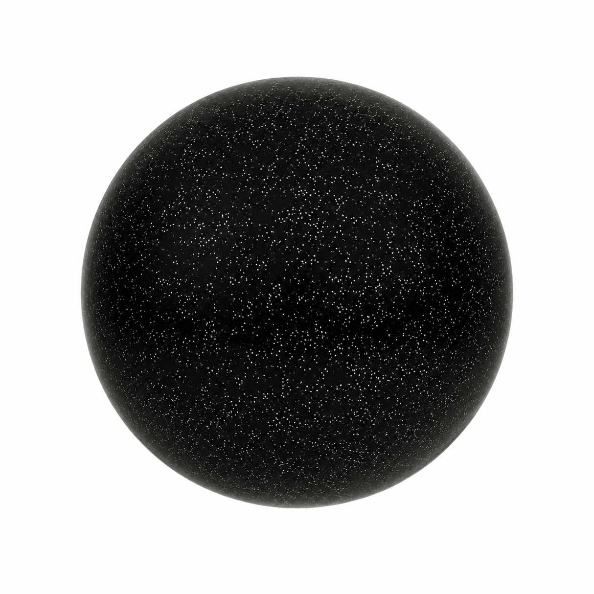 18.5 cm Black Glitter Rhythmic Gymnastics Ball VNT - OneSports - dubai