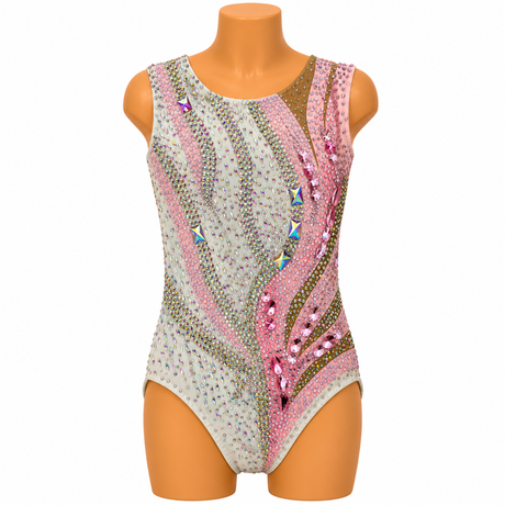 120-125 cm Competition Leotard Valiant - OneSports - dubai