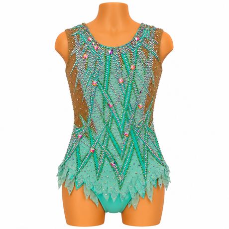 150-155 cm Competition Leotard Victoire - OneSports - dubai