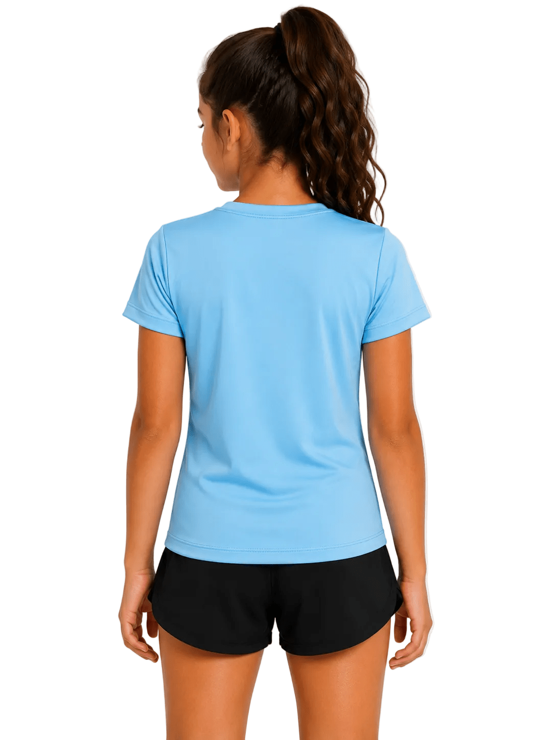 Sports Dry Fit Blue Shirt Wish - OneSports - dubai